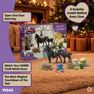 Schleich Horse Club Toy Advent Calendar, 32 Piece Horse Advent Calendar 2026