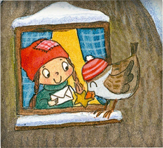 Large Picture Advent Calendar, Gnome Woodland Christmas Design 52cm