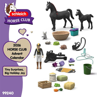 Schleich Horse Club Toy Advent Calendar, 32 Piece Horse Advent Calendar 2026