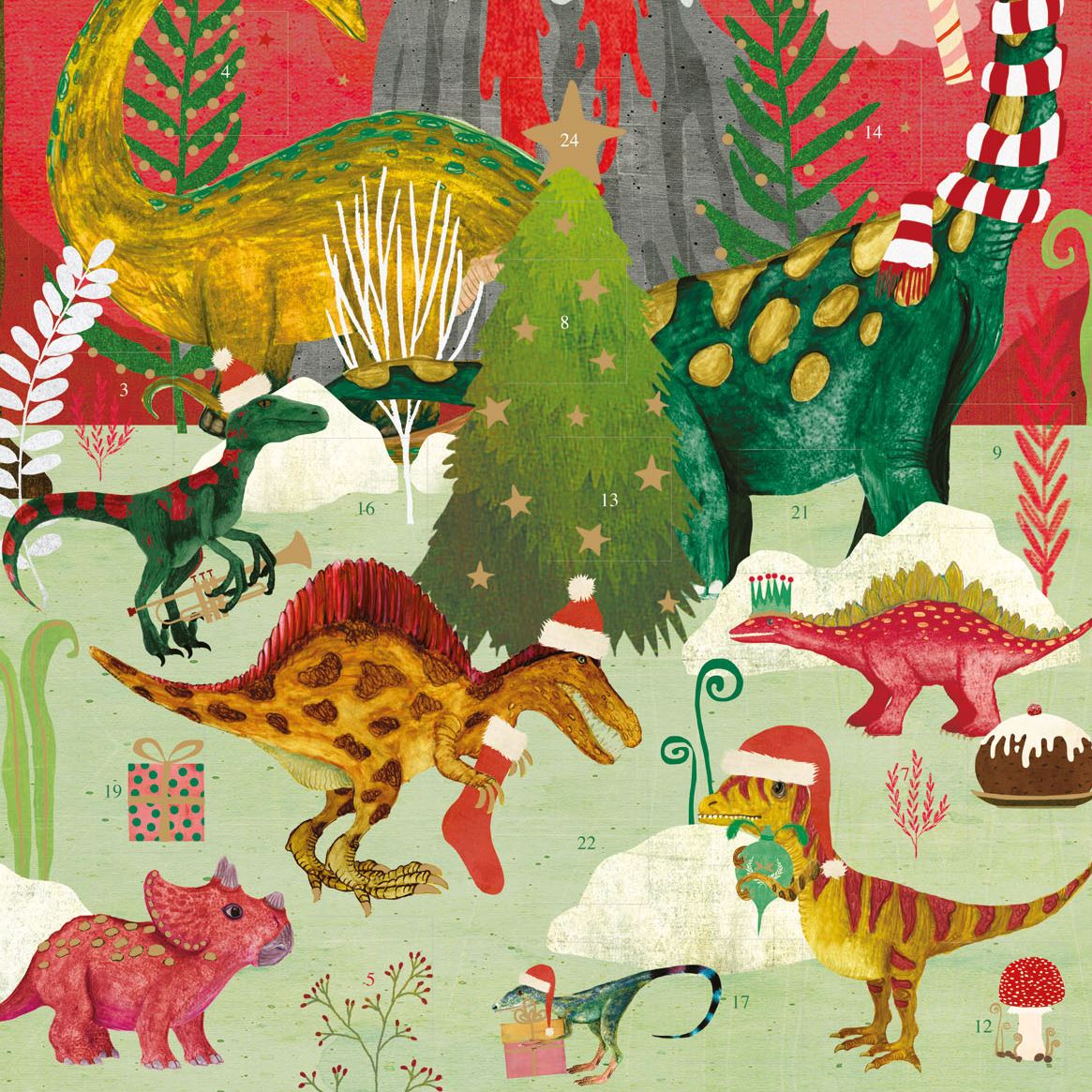 Christmas Advent Calendar The Epoch Before Christmas | Dinosaur Advent Calendar