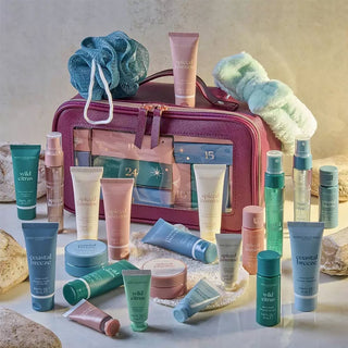 Body Collection 24-Day Christmas Advent Calendar Beauty Gift Set, Vanity Case