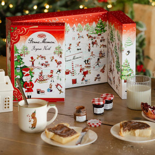 Bonne Maman Christmas Advent Calendar Mini Jars of Conserves & Caramels