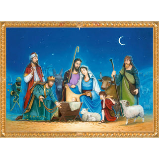 Christmas Advent Calendar The Christmas Story | Nativity Picture Advent Calendar