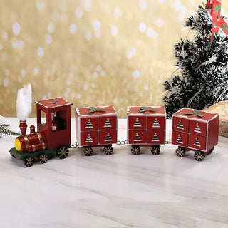 Santa Express Train Christmas Advent Calendar | Wooden Train Advent Calendar