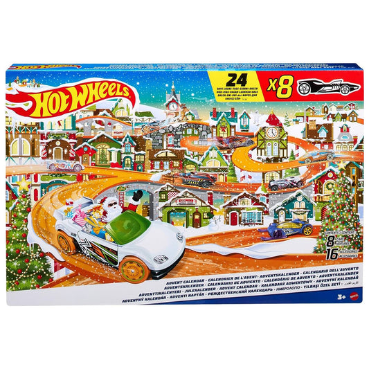 Hot Wheels Christmas Advent Calendar 2023 | Childrens Toy Car Advent Calendar