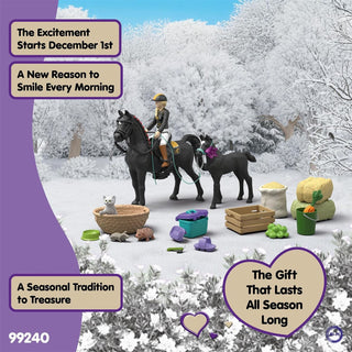 Schleich Horse Club Toy Advent Calendar, 32 Piece Horse Advent Calendar 2026