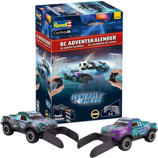 Revell Remote Control Football Advent Calendar with 2 RC Cars