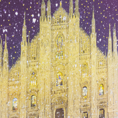 3D Christmas Advent Calendar Milan Cathedral | Large Picture Advent Calendar