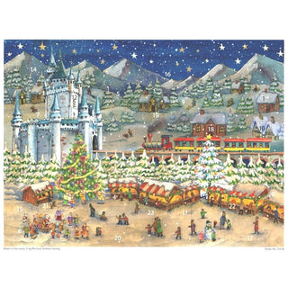 Christmas Market at the Castle Advent Calendar | Christmas Advent Calendar