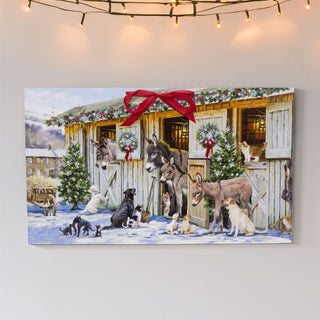 Christmas with Animals Advent Calendar | Traditional Picture Advent Calendar