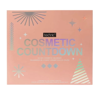 Cosmetic Christmas Advent Calendar, 24 Day Pink Beauty Makeup Countdown