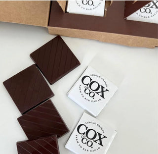 Cox & Co. 60% Single - Origin Dark Chocolate Christmas Advent Calendar for Adults