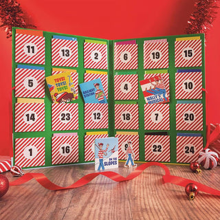 Where's Wally Christmas Advent Calendar Book 24 Book Collection, Search & Find