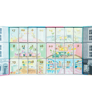 Portobello Chocolate Christmas Advent Calendar, Luxury Handmade Melt Chocolates