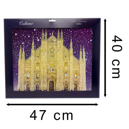 3D Christmas Advent Calendar Milan Cathedral | Large Picture Advent Calendar