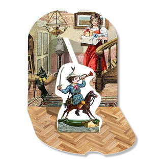 Deluxe Red Christmas House with 24 Pop - Up Scenes Extra Large 3D Advent Calendar