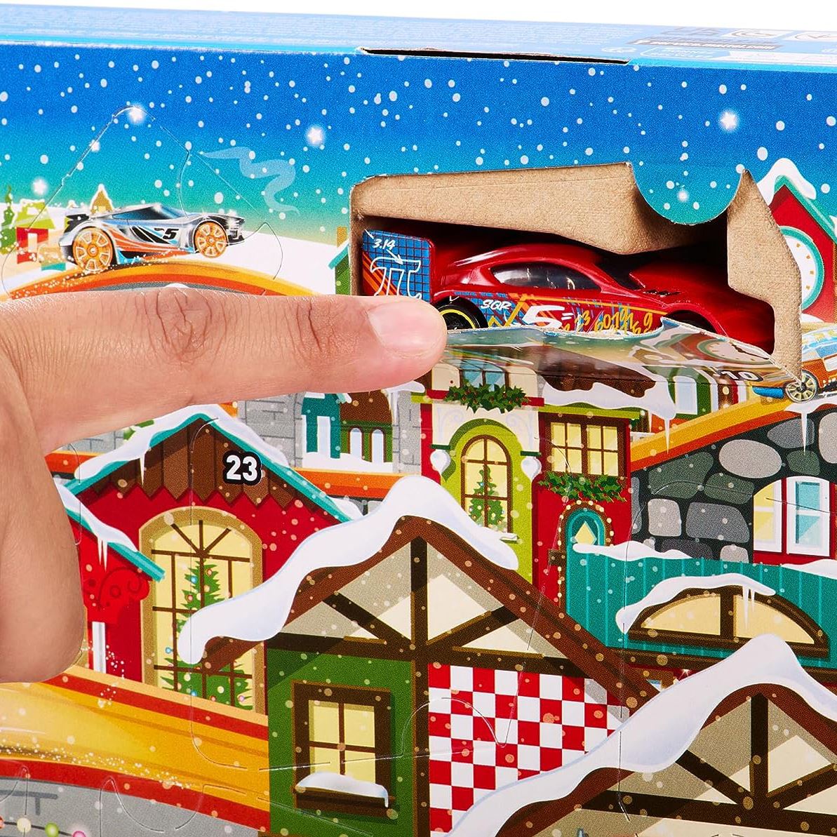 Hot Wheels Christmas Advent Calendar 2023 Childrens Toy Car Advent C hot-wheels-christmas-advent-calendar-2023-childrens-toy-car-advent-c