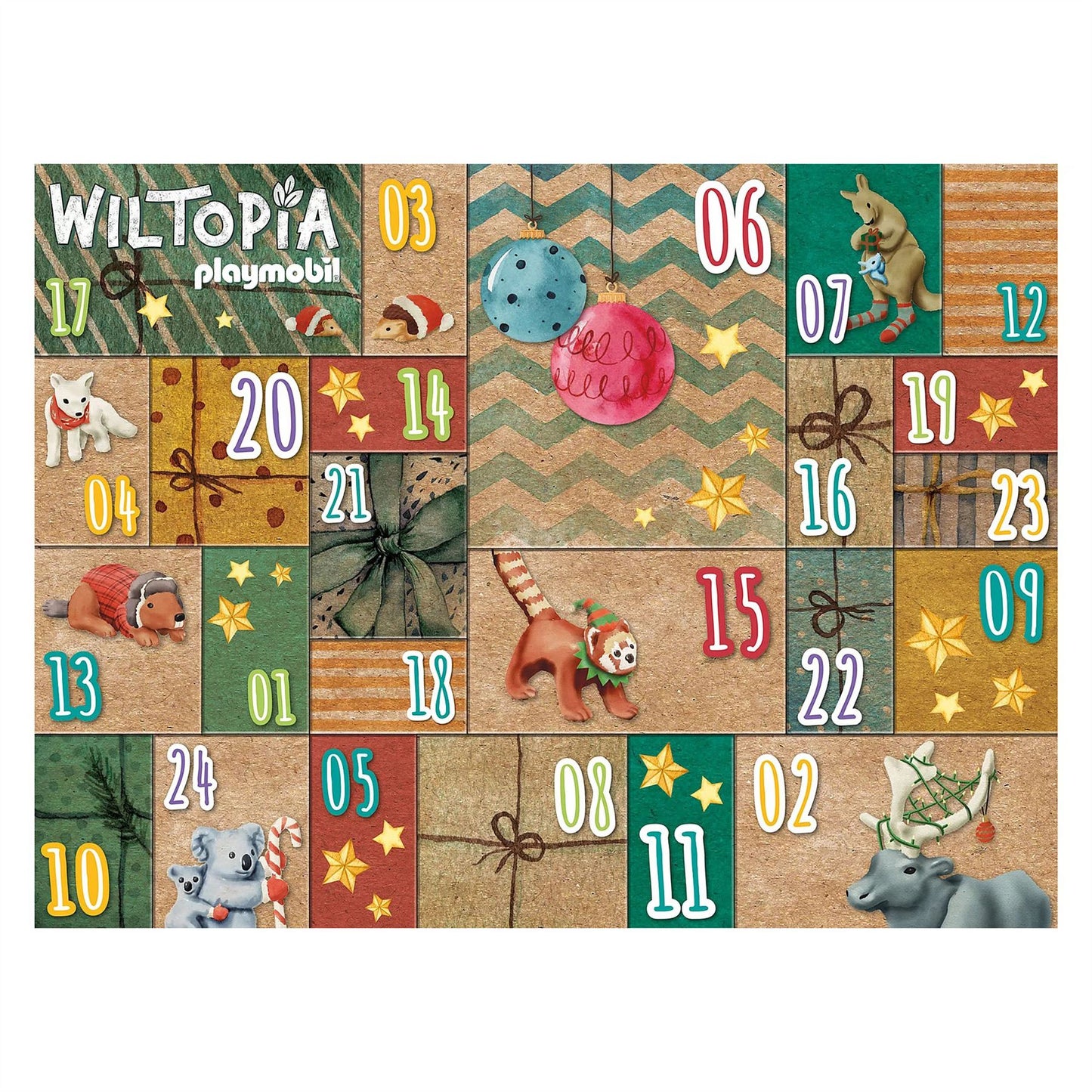 Playmobil 71006 Wiltopia - DIY Christmas Advent Calendar Animal Trip Around the World