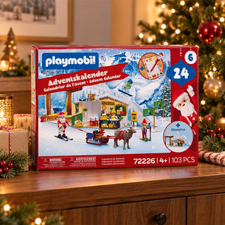 Playmobil Advent Calendar, At The North Pole 24 Door Christmas Calendar Age 4+