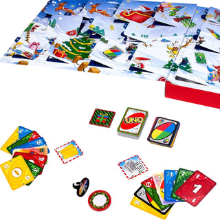 Uno Advent Calendar Game for 2-4 players 2026, Full UNO Deck on Day 1