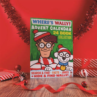 Where's Wally Christmas Advent Calendar Book 24 Book Collection, Search & Find