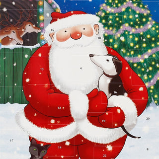 Father Christmas Traditional Picture Advent Calendar, Raymond Briggs 24 Doors