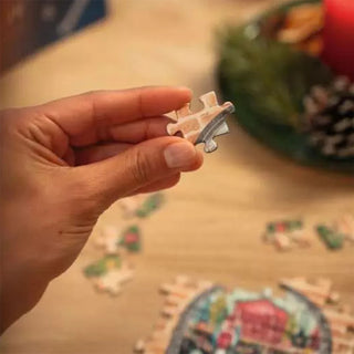 Ravensburger Puzzle Advent Calendar Christmas at Home, 24 Mini Puzzles