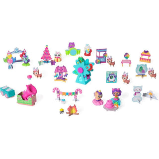 Gabby’s Dollhouse Christmas Advent Calendar for Kids with 24 Surprise Toys
