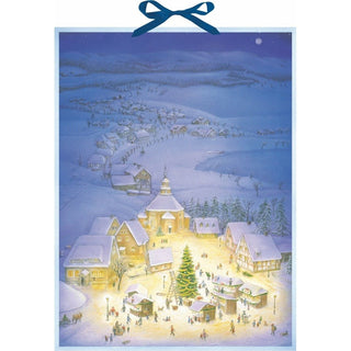 Glowing in the Snow Advent Calendar | Christmas Advent Calendar - 38x52cm