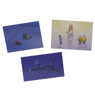 Glowing in the Snow Advent Calendar | Christmas Advent Calendar - 38x52cm