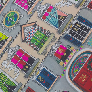 Grand Townhouse Christmas Advent Calendar | Traditional Picture Calendar - 33cm