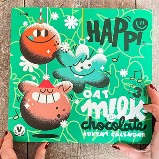 HAPPi Oat Milk Chocolate Advent Calendar | Vegan Christmas Advent Calendar
