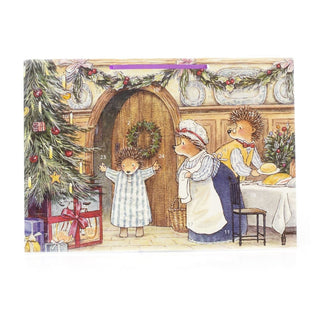 Hedgehog Christmas Advent Calendar | Traditional Picture Advent Calendar
