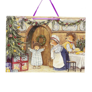 Hedgehog Christmas Advent Calendar | Traditional Picture Advent Calendar