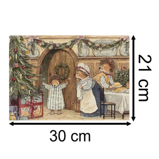 Hedgehog Christmas Advent Calendar | Traditional Picture Advent Calendar