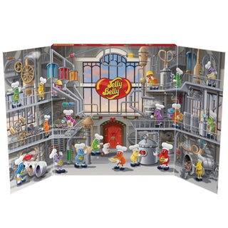 Jelly Belly Christmas Jumbo Factory Christmas Advent Calendar with 24 Bags