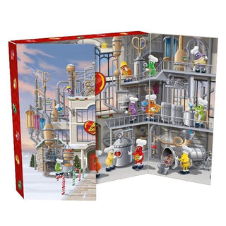 Jelly Belly Christmas Jumbo Factory Christmas Advent Calendar with 24 Bags