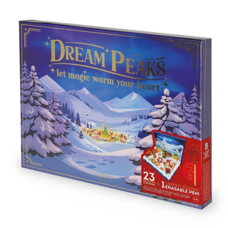Legami Dream Peaks Christmas Advent Calendar 2026, 3D Village with 24 Doors