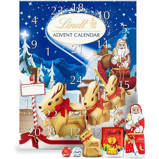 Lindt Advent Calendar with 24 Milk Chocolate Treats | Chocolate Advent Calendar
