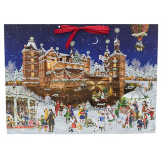 Magic at the Castle Christmas Advent Calendar | Traditional Advent Calendar 52cm