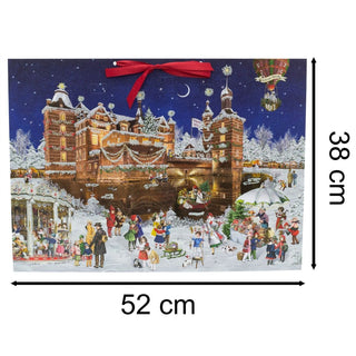 Magic at the Castle Christmas Advent Calendar | Traditional Advent Calendar 52cm