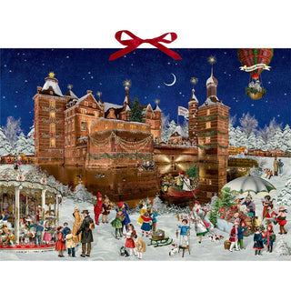 Magic at the Castle Christmas Advent Calendar | Traditional Advent Calendar 52cm