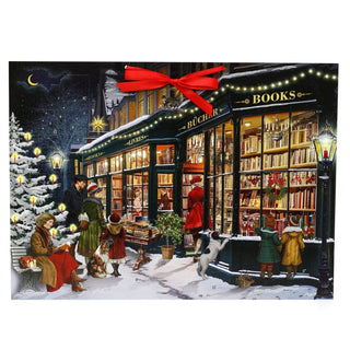 My lovely Bookshop Christmas Advent Calendar, 52cm Traditional Picture Calendar