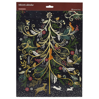 National Trust Flora & Fauna Christmas Advent Calendar, Woodland Wildlife Design
