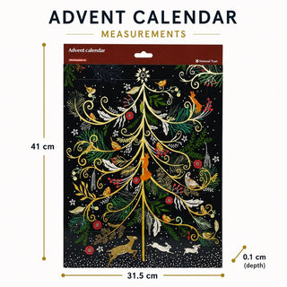 National Trust Flora & Fauna Christmas Advent Calendar, Woodland Wildlife Design