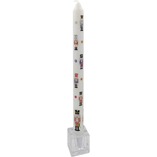 Nutcracker Soldier Advent Dinner Candle | Christmas Calendar Candle - 29cm