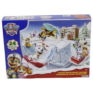 PAW Patrol 24 Day Toy Advent Calendar with Figures, Vehicles and Stickers