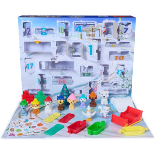 PAW Patrol 24 Day Toy Advent Calendar with Figures, Vehicles and Stickers