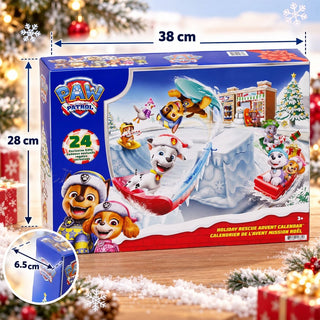 PAW Patrol 24 Day Toy Advent Calendar with Figures, Vehicles and Stickers