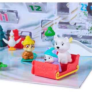 PAW Patrol 24 Day Toy Advent Calendar with Figures, Vehicles and Stickers